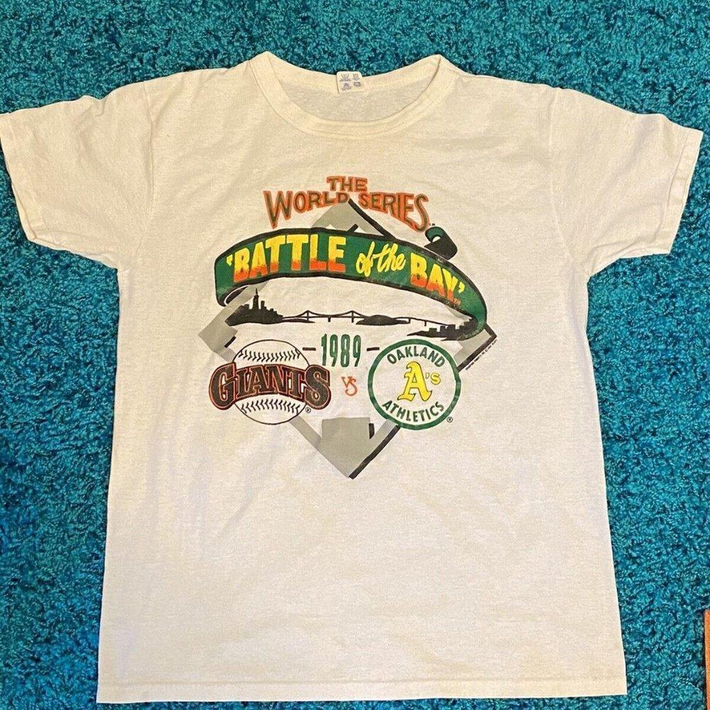 80S 1989 World Series Battle Of The Bay Oakland As Unisex Tshirt